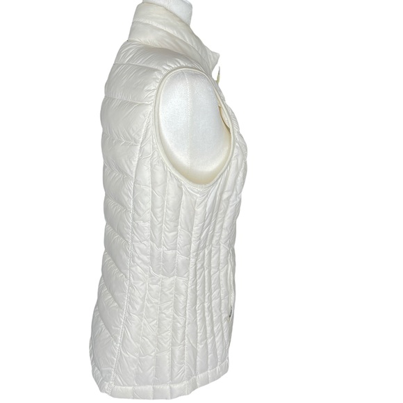 Heat Keep Ivory Sleeveless Puffer Vest - Picture 2 of 7